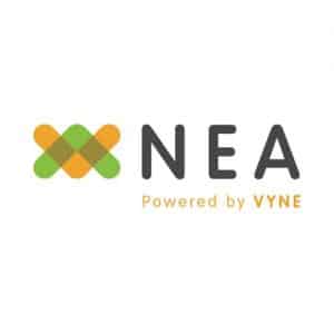 NEA Powered by Vyne logo